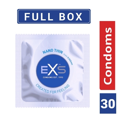 Picture of EXS Nano Thin Condom Full Box 3x10= 30pcs | Made in UK
