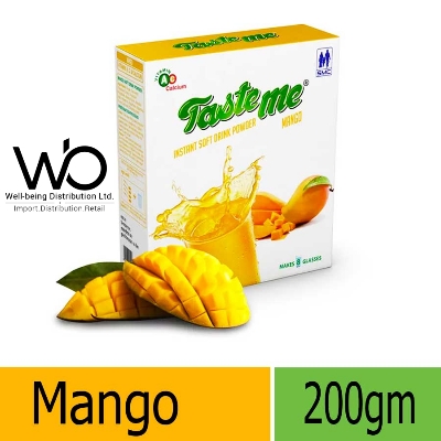 Picture of Smc Taste Me Mango Flavored Instant Drink Powder - 2 Box - 200gm Box