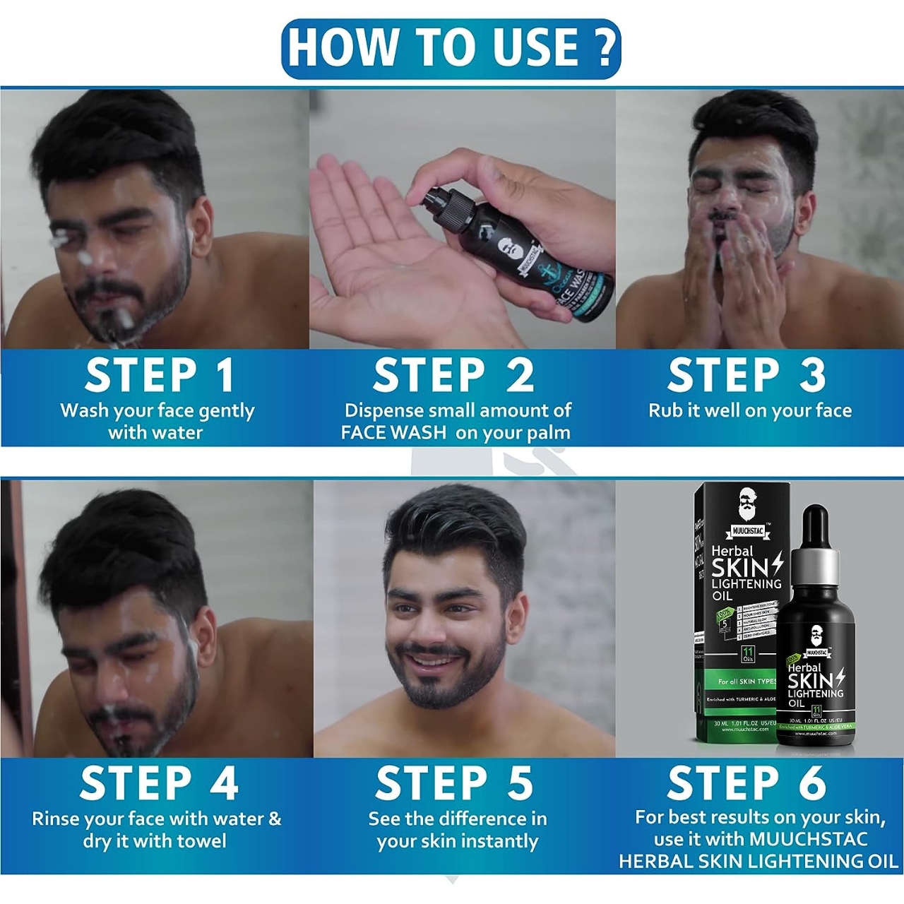 Picture of Muuchstac Men’s Ocean Face Wash 100ml