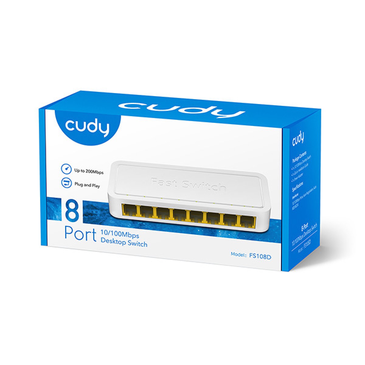 Buy Cudy FS108D 8-Port 10/100Mbps Desktop Switch at Best Price In Bangladesh