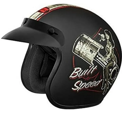 Picture of Studds Thunder D1 Half Face Bike Helmet 
