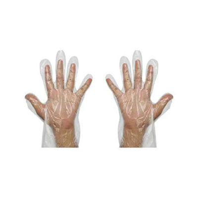 Picture of Poly Hand Gloves (100 Pcs) - 50 Pairs