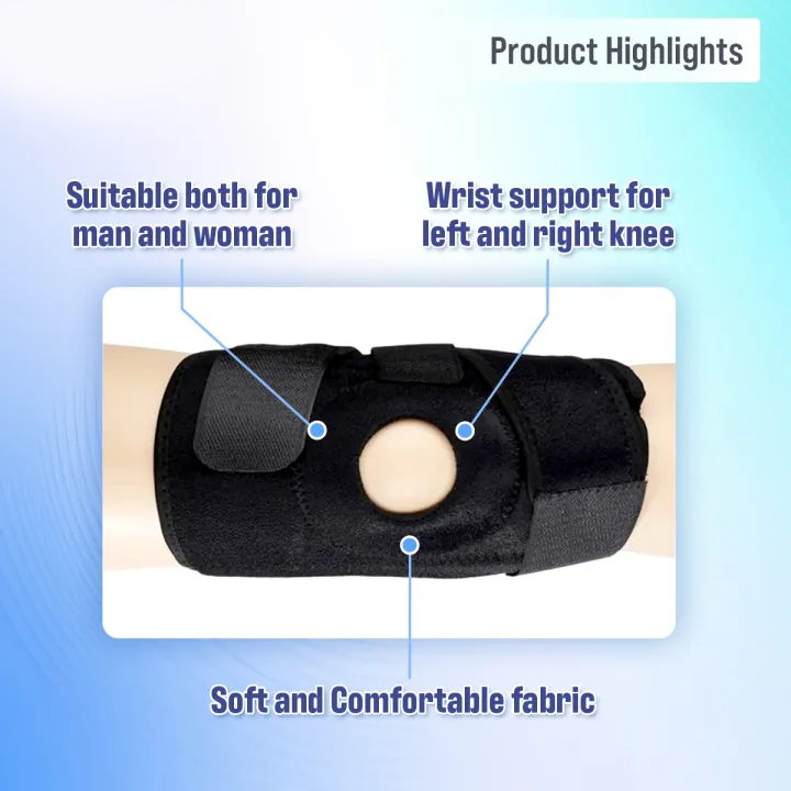 Picture of Knee Support Patela Belt Elastic Bandage Tape Sport Strap Straps Knew Pad Protector Band For Knee Brace