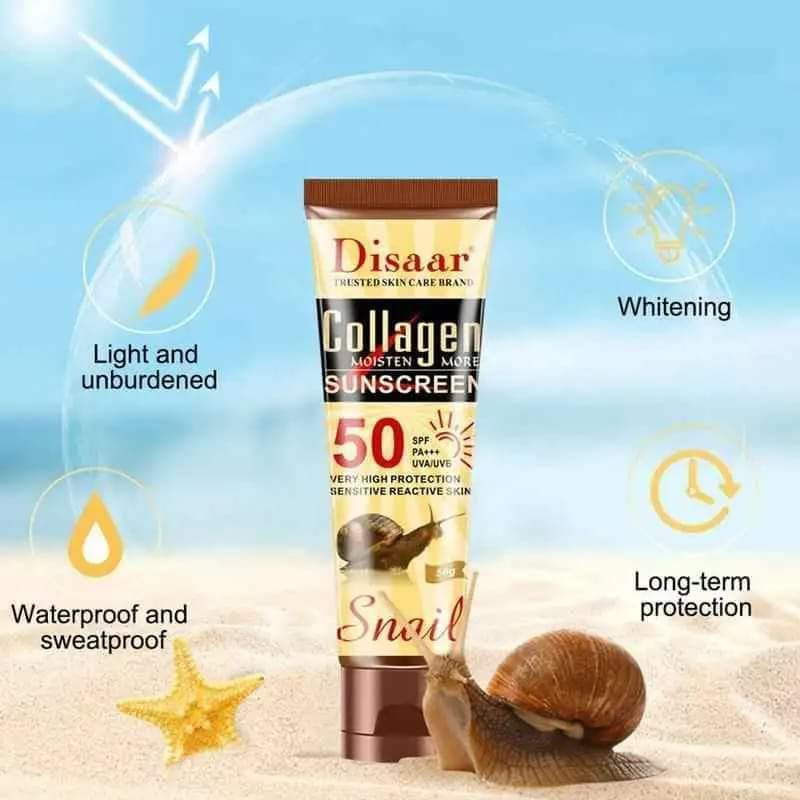 Picture of Disaar collagen  sunscreen SPF 50 PA++