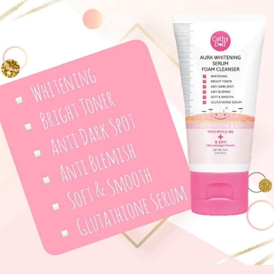 Picture of Cathy doll aura whiten`in Serum Foam cleanser korean 100ml