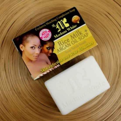Picture of Madam White Rice Milk Oil Fast Face and Body Soap - Soap