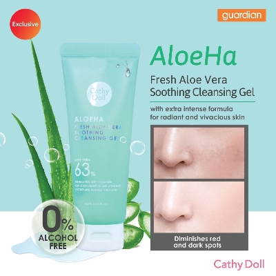 Picture of Cathy Doll Aloeha Fresh Aloe Vera Soothing Cleansing Gel