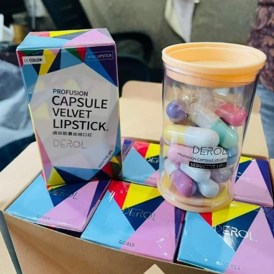 Picture of 16Pcs/box Capsule Mini Lipstick Lasting Moisturizing Jelly Lipgloss Set Waterproof Non-Marking Women Sexy Lips Makeup Cosmetic - Lipstick - Lipstick Set - Lipstick