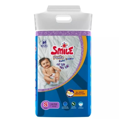 Picture of Smile Pants Diaper Small-S (4-8kg) 42 pcs