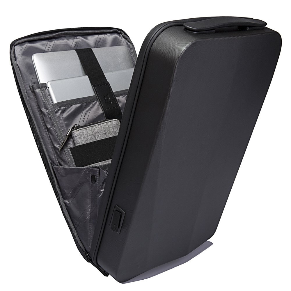 Buy Bange BG-22201 Business Hard Shell Computer Bag for Men, Waterproof Luggage with Black Color at Best Price In Bangladesh