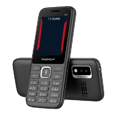 Picture of Symphony D43 Feature Phone Matte Black
