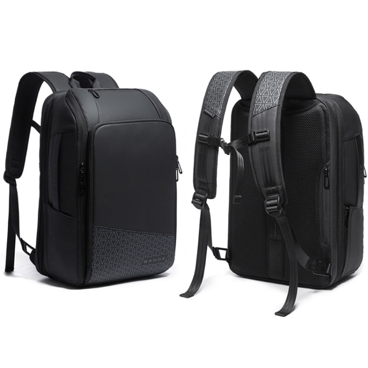 Buy BANGE BG-22005 Large Capacity Expandable Weekender Carry On Backpack, Waterproof Men's Business Laptop Backpack for 15.6inch (Black) at Best Price In Bangladesh