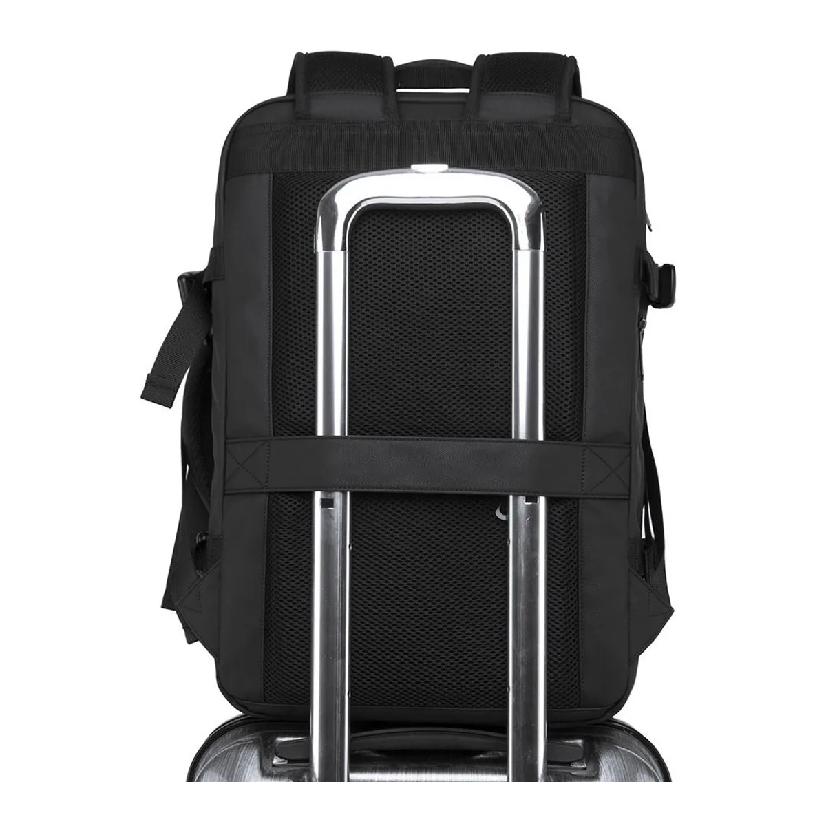 Buy BANGE BG1908D Large Capacity Expandable Multi-Purpose Business & Travel Backpack Waterproof Laptop Backpack for 17.3inch(Black) at Best Price In Bangladesh