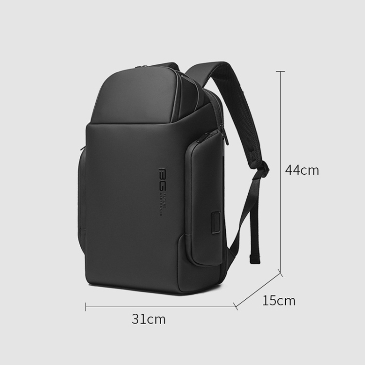 Buy BANGE BG-7277 Business Large Capacity Backpack Men Waterproof Travel Computer Backpack (Black) at Best Price In Bangladesh