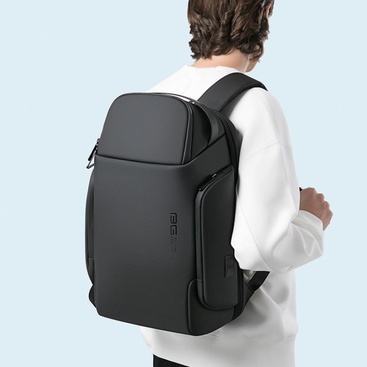Buy BANGE BG-7277 Business Large Capacity Backpack Men Waterproof Travel Computer Backpack (Black) at Best Price In Bangladesh