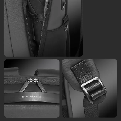 Buy BANGE BG-7267 Trendy Laptop Backpack Smart Stylish High-class Backpack For Business Travel Office School College Black at Best Price In Bangladesh