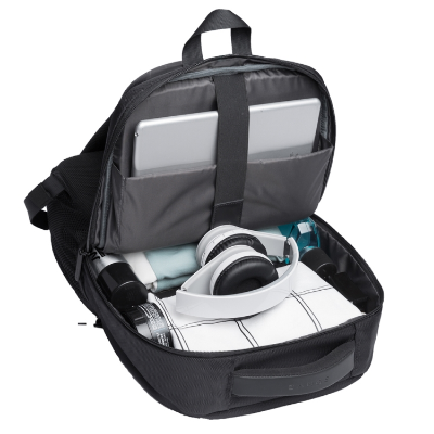 Buy Bange BG-1922 16 inch Men Oxford Fabric Waterproof Backpack with USB Port (Black) at Best Price In Bangladesh