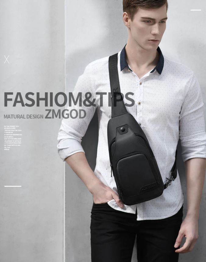 Buy ARCTIC HUNTER New Short Trip Chest Bag for Men Waterproof Crossbody Bags Sling Pack Large Capacity Male Outdoor Sports Bolso Bags at Best Price In Bangladesh