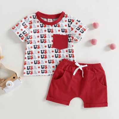 Picture of Exclusive Babys T Shirt & Half Pant Set