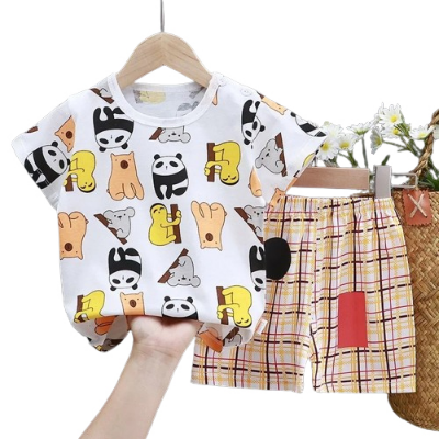 Picture of Exclusive Babys T Shirt & Half Pant Set