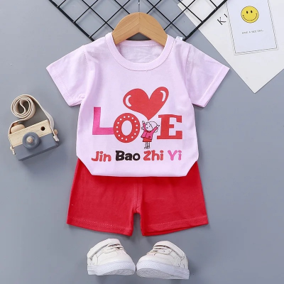 Picture of Exclusive Babys T Shirt & Half Pant Set
