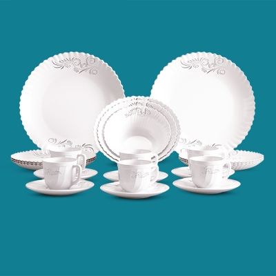 Buy 27 Pcs Dinner Set-Opalflora Online at Best Price	