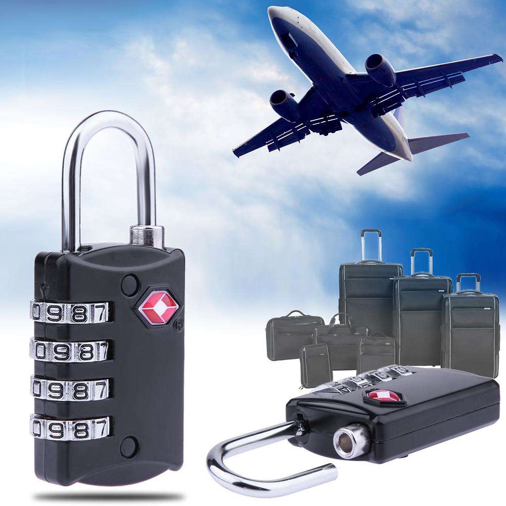 Buy TSA Approval 4 Digit Security Combination Travel Suitcase Luggage Bag Code Lock Padlock at Best Price In Bangladesh