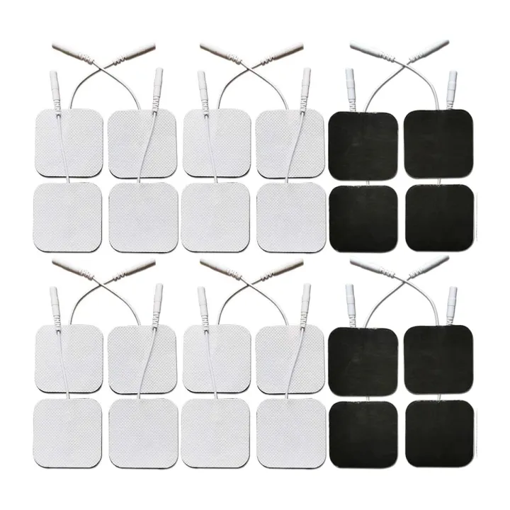 Picture of White Physiotherapy Equipments Self Adhesive Electrode Pads For Electronic Stimulators, Ift, Tens,Ems & Pulse Massagers