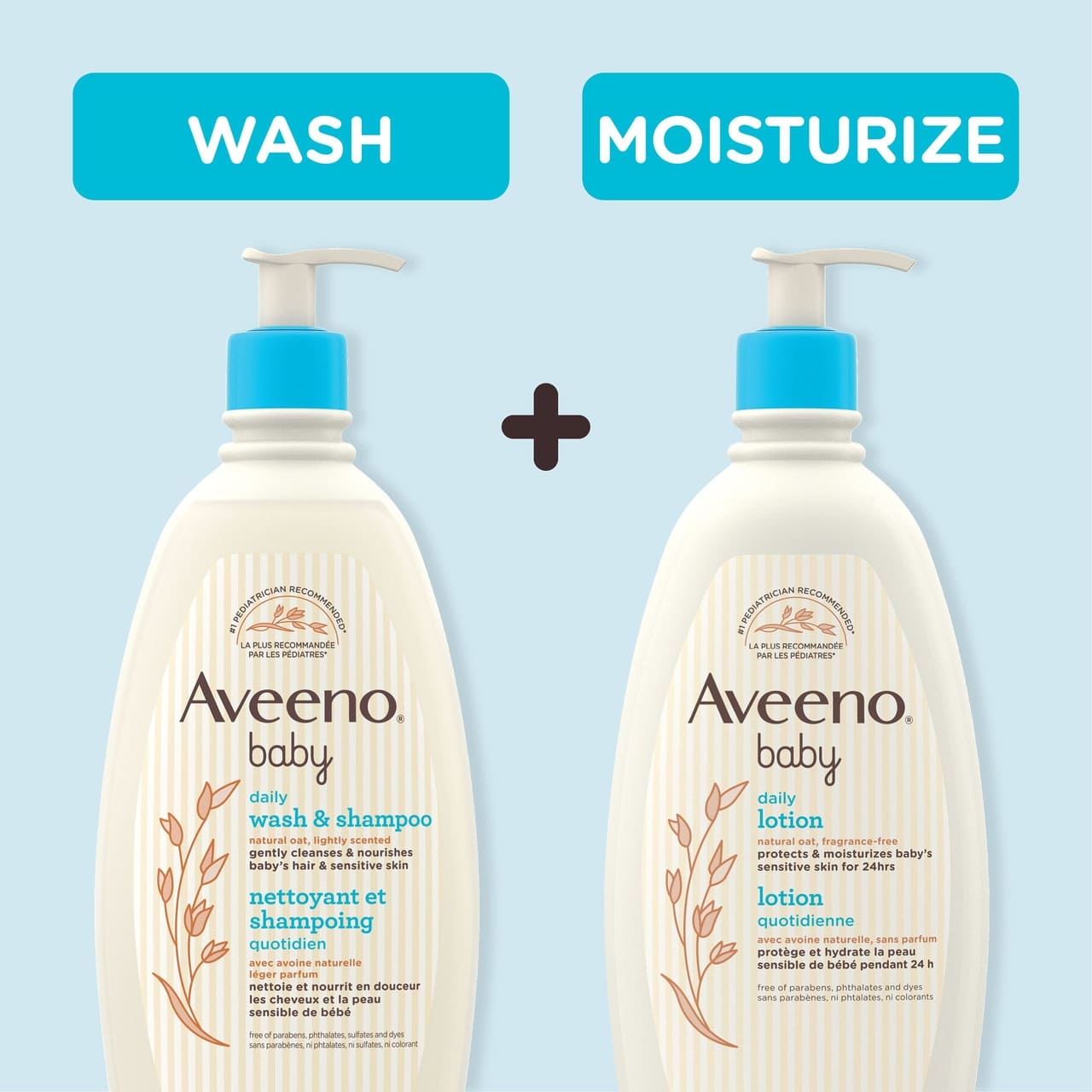 Picture of AVEENO BABY WASH & SHAMPOO-532ml
