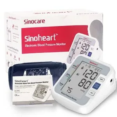 Picture of Sinoheart Electronic Digital Blood Pressure Machine / BP Monitor - Sinocare