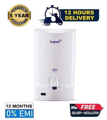 Picture of Livpure Glitz Pure UV+UF Water Purifier with 7 Liter Tank Capacity