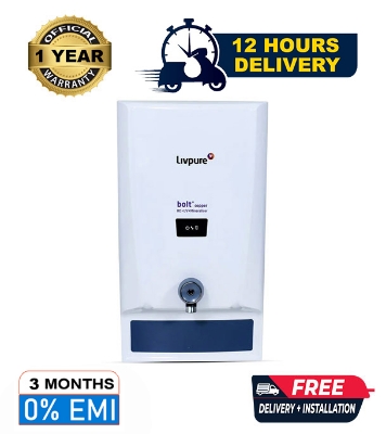 Picture of Livpure BOLT Plus Copper RO+UV Water Purifier (Best Price)