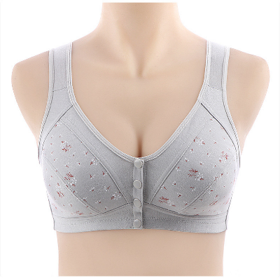 Picture of printed bra maternity bra front button bra cotton bra comfortable bra womens wear bra - Bra