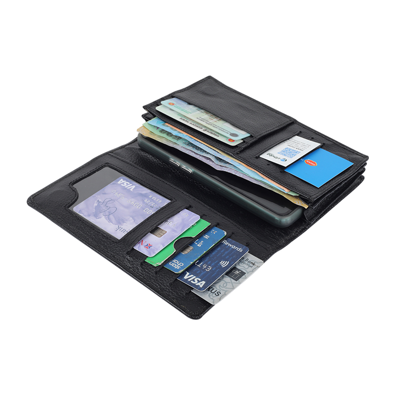 Buy 100% Original Men’s Long Wallet specially Use for 2/3 mobile, Card Use, High Quality Leather, 24 Months Use Guarantee at Best Price In Bangladesh