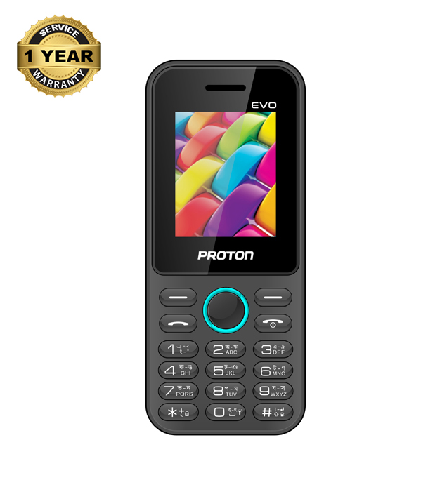 Buy Proton Mobile Phone-RE-EVO - Powerful Torch Light, 2 inch Display, 3000mAH battery (Multi Color)  at Best Price in Bangladesh