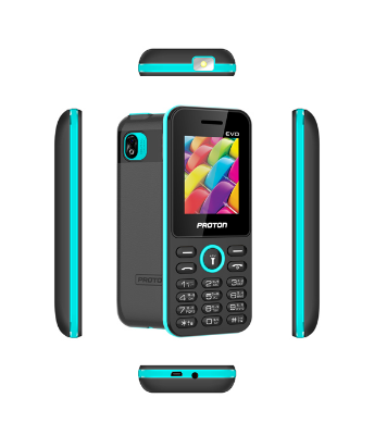 Picture of Proton Mobile Phone-RE-EVO - Powerful Torch Light, 2 inch Display, 3000mAH battery (Multi Color)