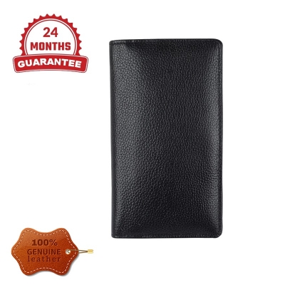 Buy 100% Original Men’s Long Wallet specially Use for 2/3 mobile, Card Use, High Quality Leather, 24 Months Use Guarantee at Best Price In Bangladesh	
