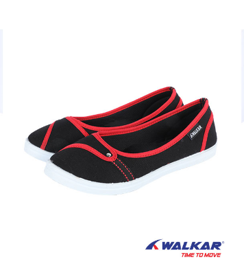Picture of Walkar Ladies Canvas Black-MKT (D-6x)