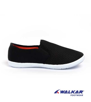 Buy Walkar Men's Canvas Black Online