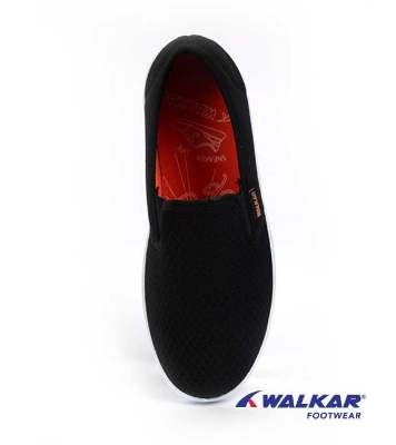 Buy Walkar Men's Canvas Black Online
