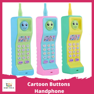 Buy Lovely Kids Baby Cartoon Buttons Handphone Music Songs Sound Toys Educational Intelligence Developmental Mobile Phone Toy  at Best Price In Bangladesh