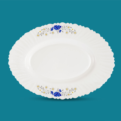 Picture of 14.5" Rice Dish-Gardenia 