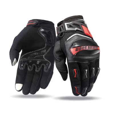 Picture of Ones Again MG02 Gloves Black & Red For Riding All season