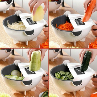 Picture of Hand held spiralizer 9 in 1