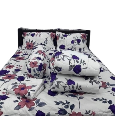 Picture of 5 In 1 Combo Twill Cotton Comforter Set