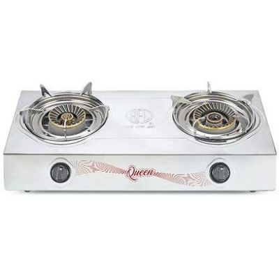 Picture of RFL Double Stainless Steel Auto Gas Stove Queen Ci LPG