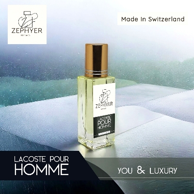 Picture of Zephyer Lacoste Pour Homme - A Luxurious Blend of Freshness and Depth for the Discerning Gentleman Perfume Oil - 6ml (Switzerland)