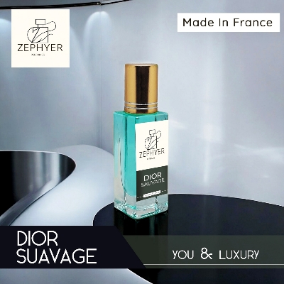 Picture of Zephyer Dior Suavage - A Powerful Blend of Natural Elements and Unbridled Energy Perfume Oil - 6ml (France)