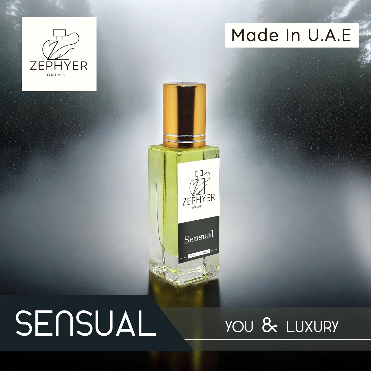 Picture of Zephyer Sensual - The Essence of Romance and Enchanting Mystery Perfume Oil - 6ml (U.A.E)
