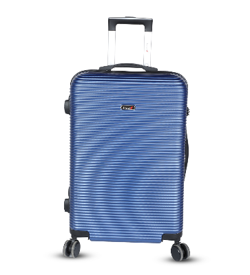 Picture of Travello Hard Top 20 & 24 Inch City Ultra Light Weight Luggage-Trolley Dark Blue (Combo- Set of 2)